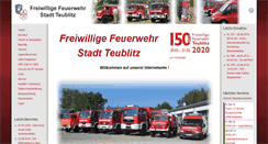 Desktop Screenshot of ff-teublitz.de